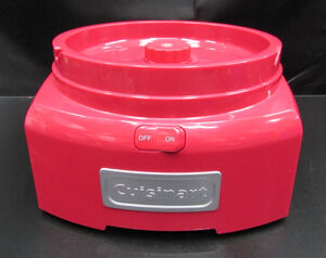 Cuisinart Ice Cream Maker ICE-21 Red Motor Base Replacement Part Tested